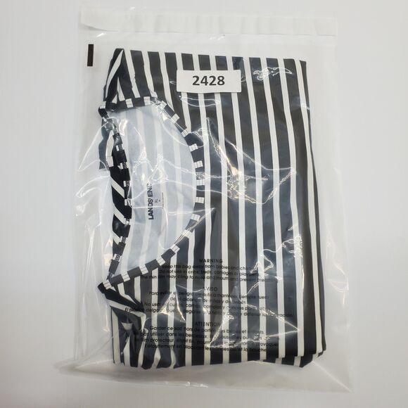 Lands' End Women's Size XL (18) Multicolor Tropical Floral Rash Guard Swim Top - Picture 10 of 12